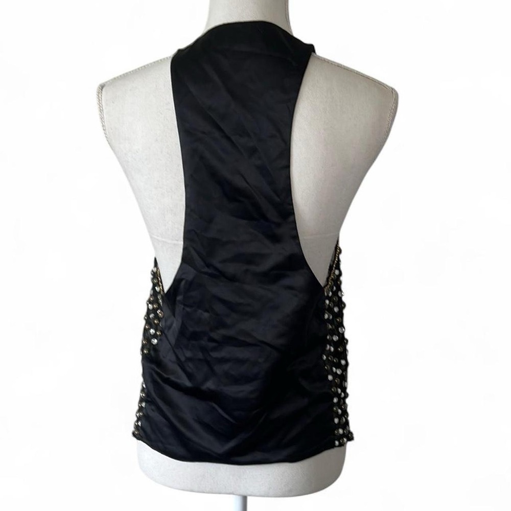 Studded Rhinestone Vest - Picture 6 of 7